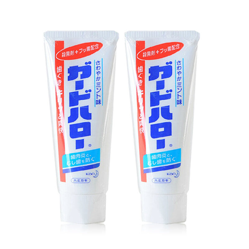 日本花王KAO酵素防蛀防牙龈炎薄荷牙膏165g 2支
