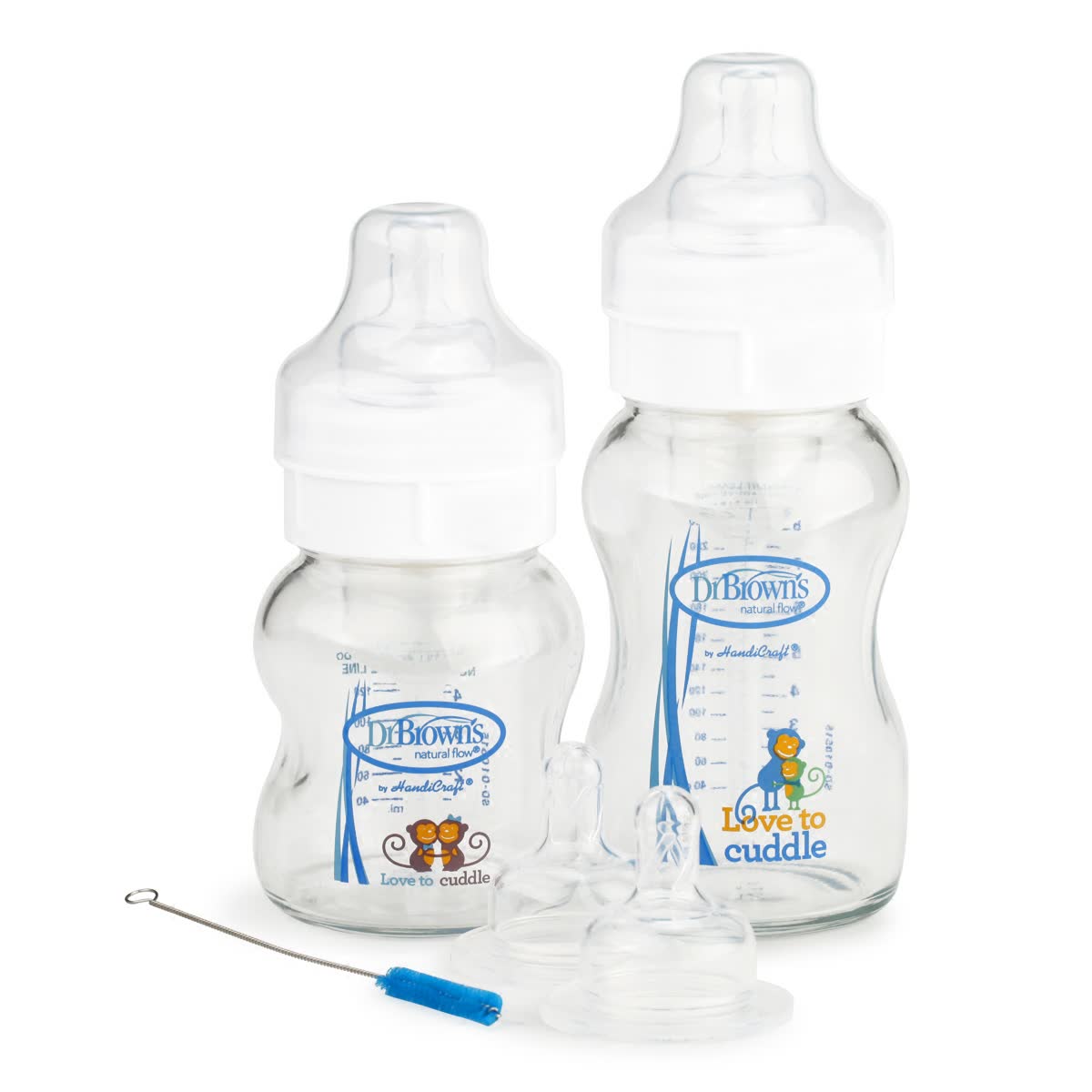 美国布朗博士奶瓶新生儿宝宝防胀气奶瓶初生婴儿宽口径奶瓶120ml