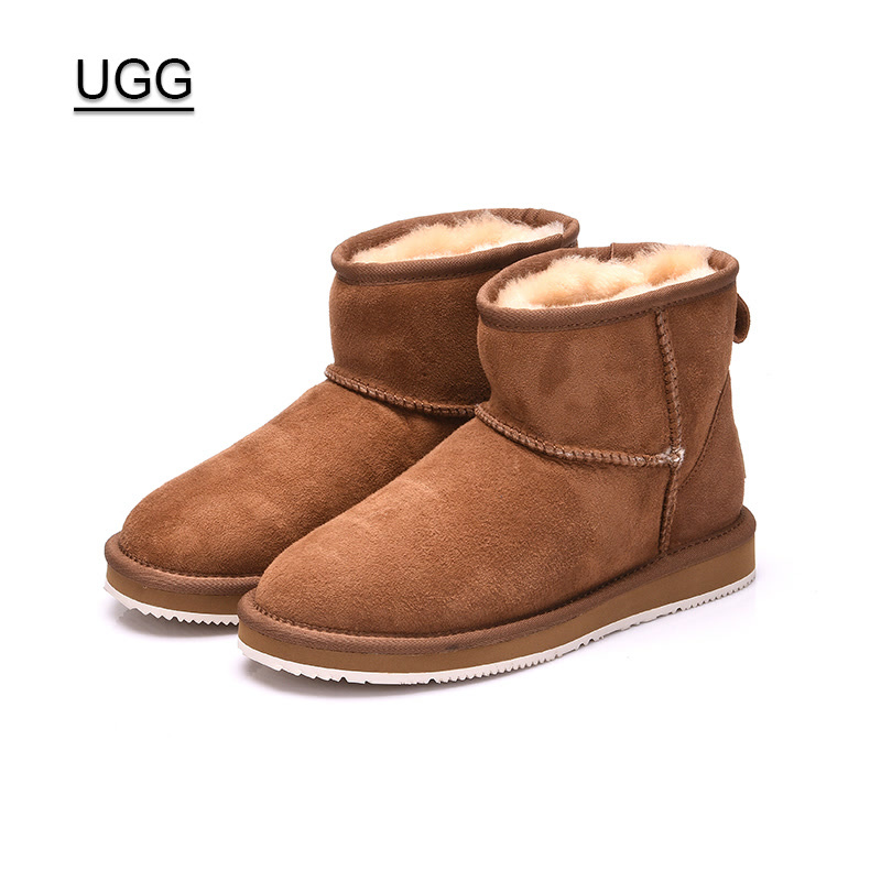 【澳大利亚直邮】UGG＆J&J品牌明星宋佳同款雪地靴短款1612