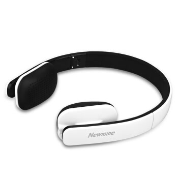 纽曼 NM-TB106 蓝牙耳机 无线降噪 音乐耳麦 头戴式耳机 白色