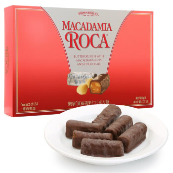 乐家(almond roca)夏威夷果仁巧克力糖 杏仁糖果 年货