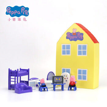 小猪佩奇 Peppa Pig 儿童玩具粉红猪小妹儿童生日礼盒过家家玩具 小猪佩奇之家