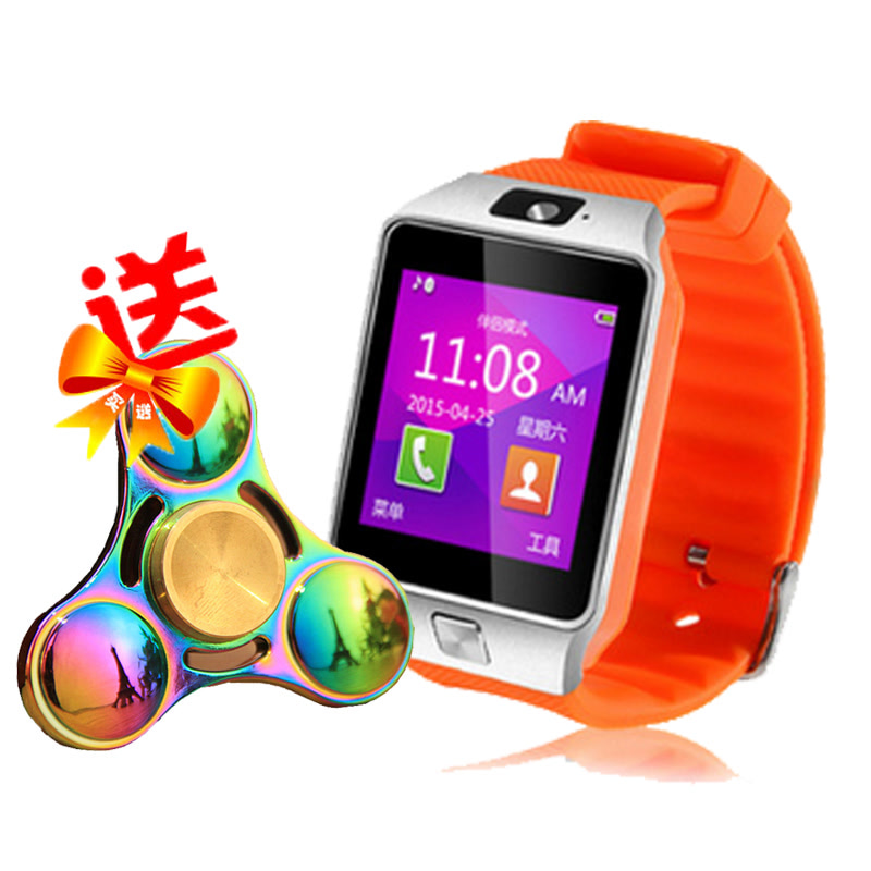 【买送】BONSS DZ09智能手表 插卡手机 健康监测 QQ微信防丢