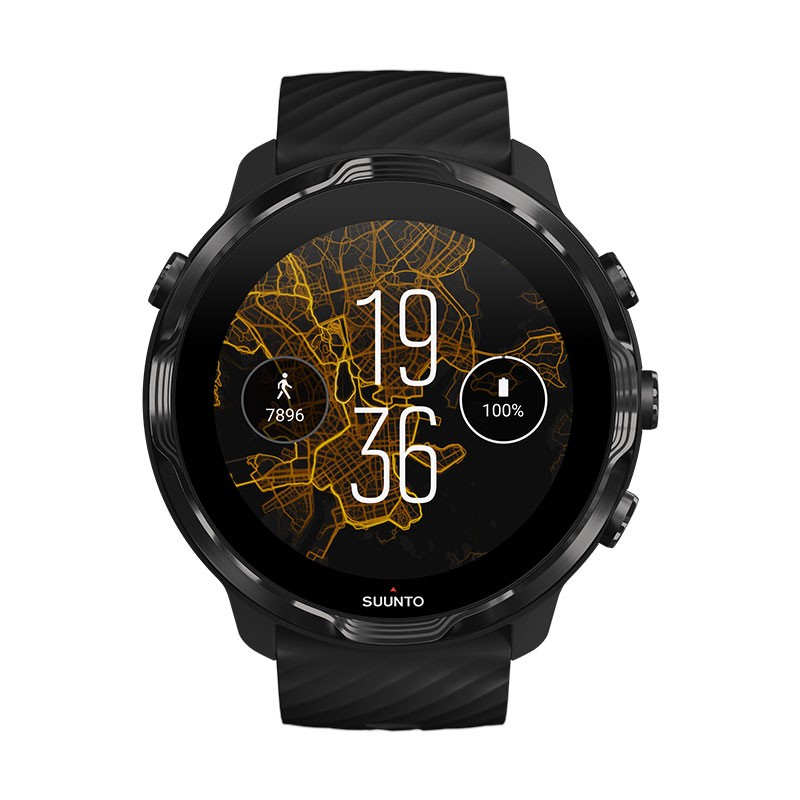 礼品卡专供-颂拓7 智能运动手表 支付户外跑步心率GPS双系统腕表